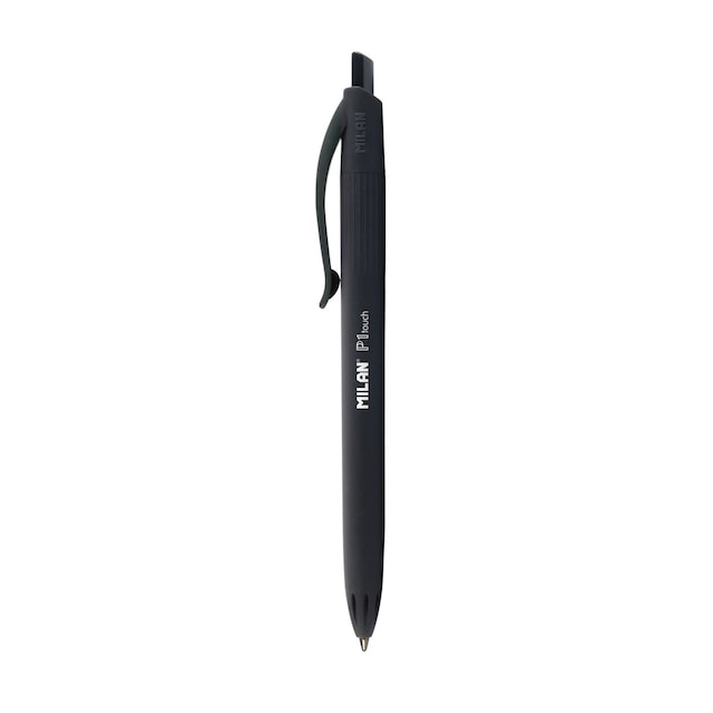 Imagen 0 de Bolígrafo p1 touch negro, con el cuerpo del mismo color que la tinta  Milán