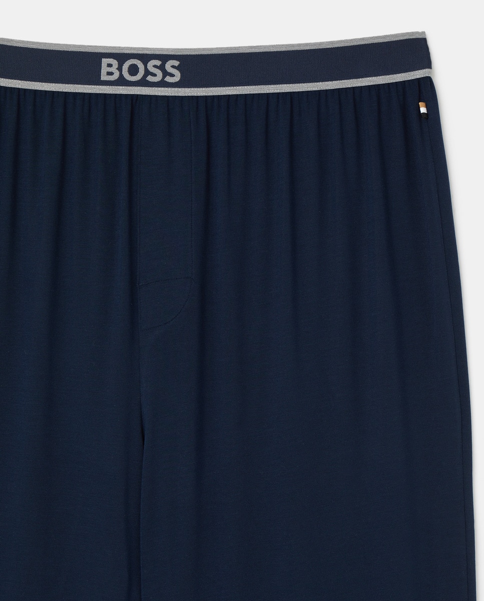 Imagen 5 de Pantalón de pijama largo de hombre - Boss - Azul marino Azul marino
