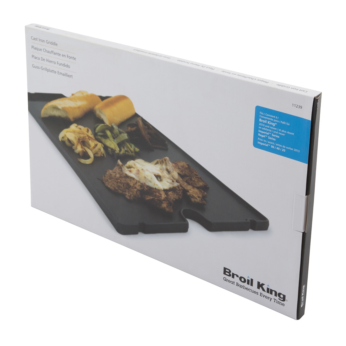 Chapa para barbecue Broil King Antracite-5