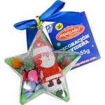 Flakes and pinecones with chocolate bars container 55 g