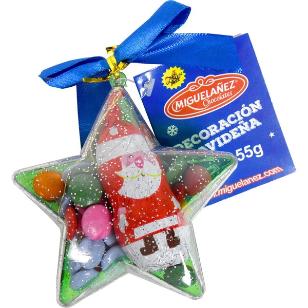 Flakes and pinecones with chocolate bars container 55 g