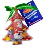 Flakes and pinecones with chocolate bars container 55 g