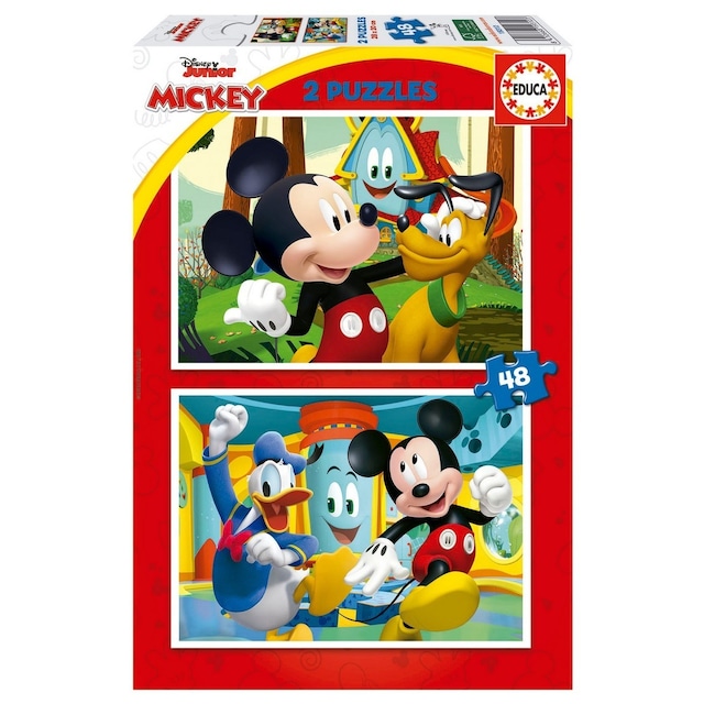 Imagem 0 de Puzzle Mickey Mouse Fun House 2X48 Peças