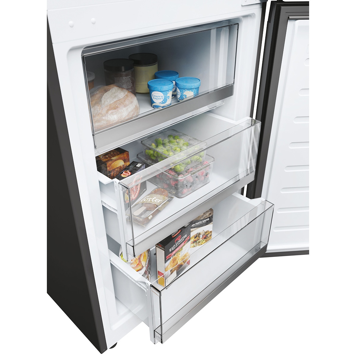 Frigorífico combi Haier Total No Frost con WIFI 2D - HDW3618DNPD Dark inox-14