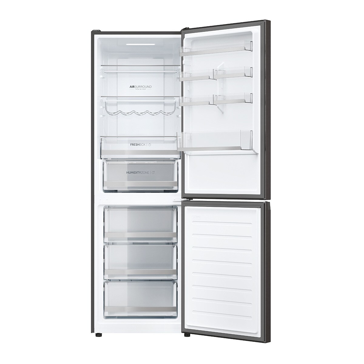 Frigorífico combi Haier Total No Frost con WIFI 2D - HDW3618DNPD Dark inox-3