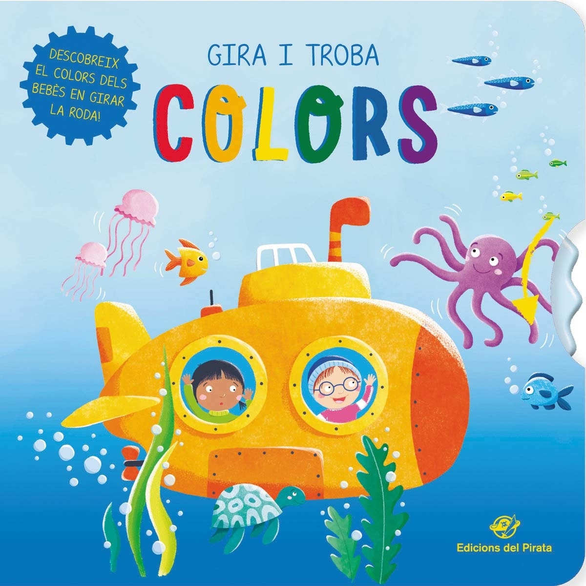 Imagem 0 de Gira i troba - Colors: Llibre de cartró amb una rodeta per buscar bebès animals de colors