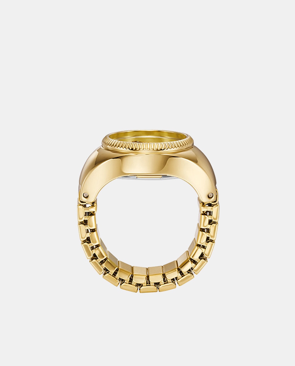 Relógio Ring Watch ES5246 de Aço Inoxidável - Dourado Ouro-4