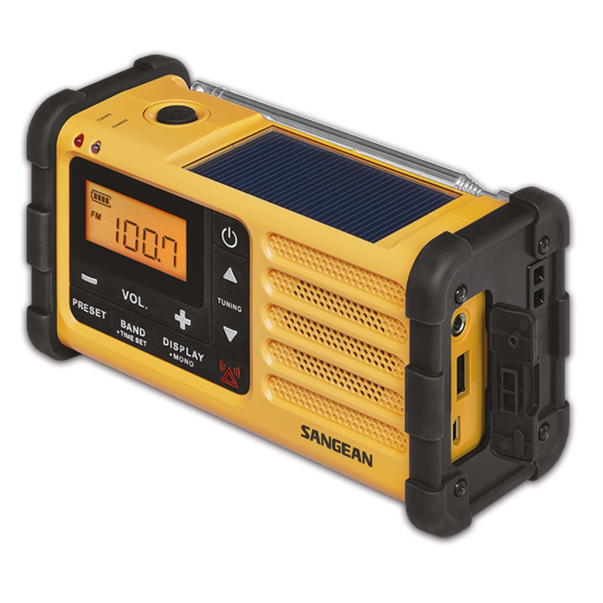 Rádio de Emergência Sangean MMR88 - Amarelo Amarelo-1