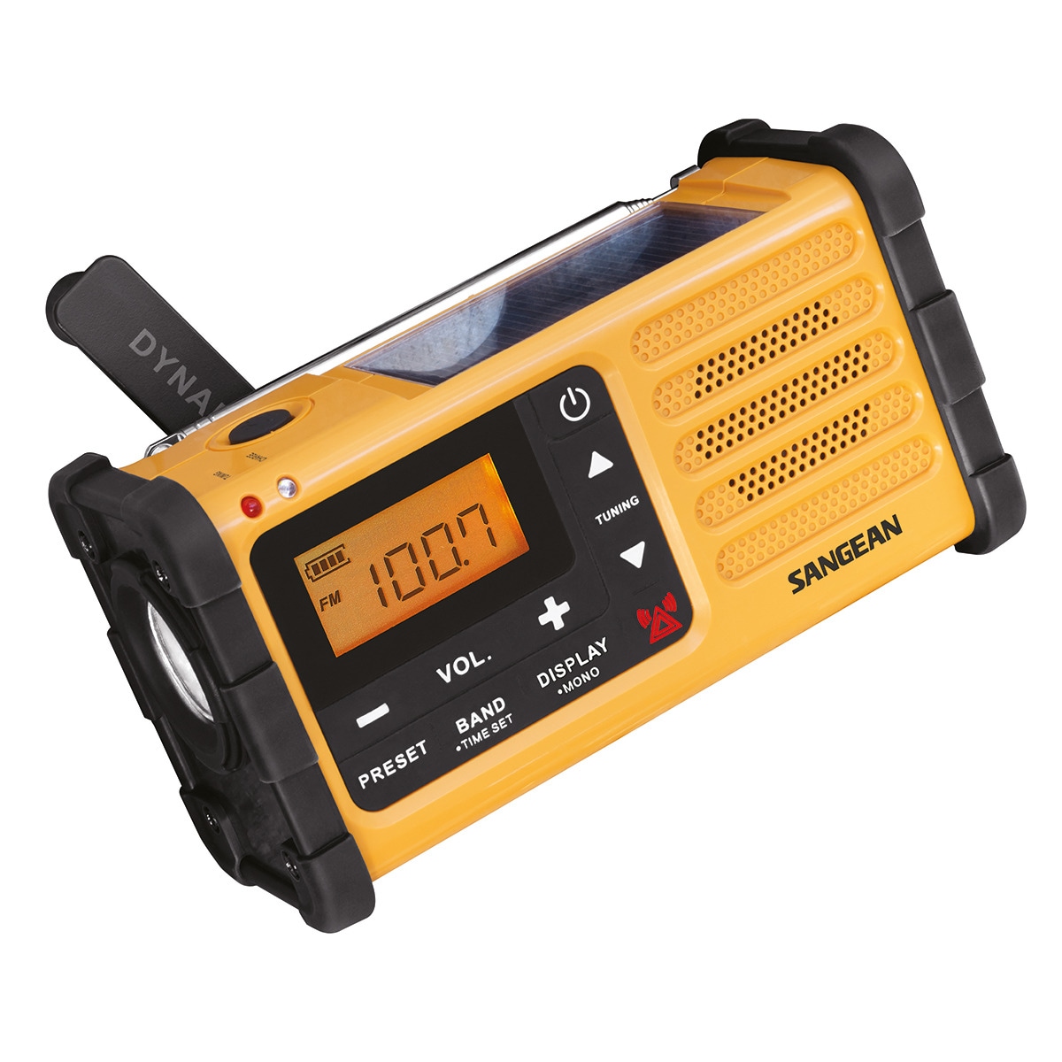 Rádio de Emergência Sangean MMR88 - Amarelo Amarelo-4