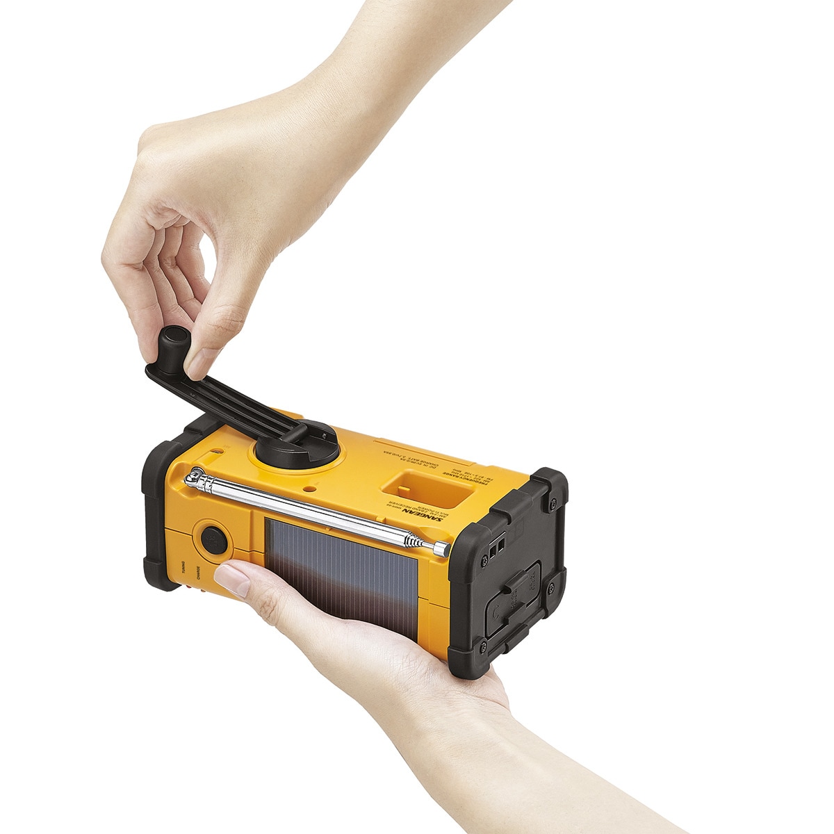 Rádio de Emergência Sangean MMR88 - Amarelo Amarelo-5