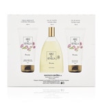 Peonía gift box with natural eau de toilette for women spray 150 ml + body cream 150 ml + shower gel 150 ml