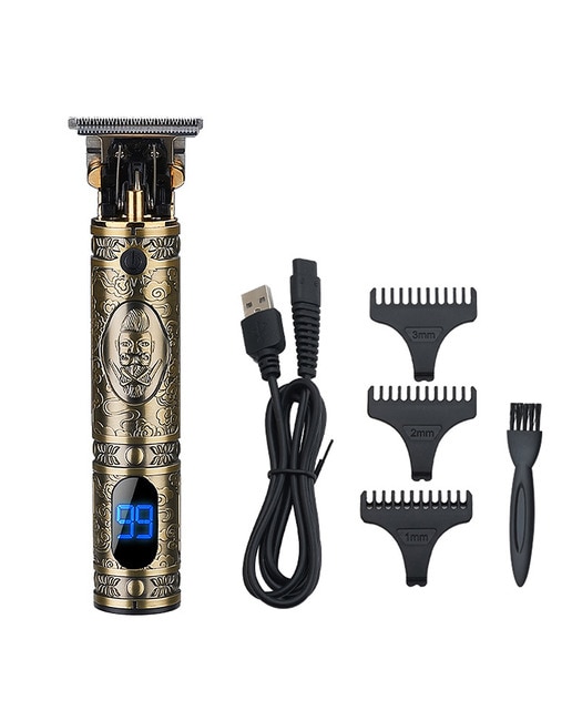 Imagen 0 de Recortador perfilador para pelo y barba JM-700AL