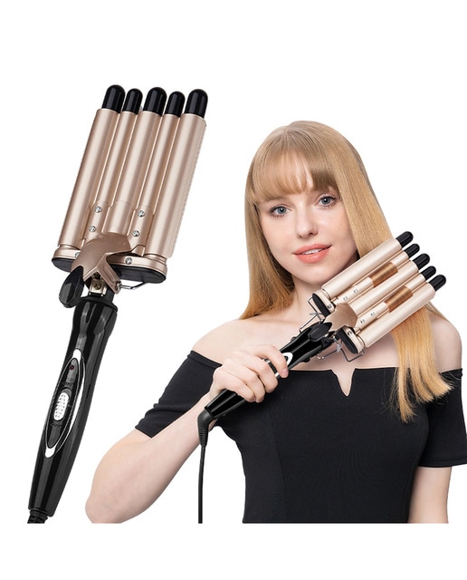 Imagen 0 de Moldeador de pelo de 5 tubos KJ-30