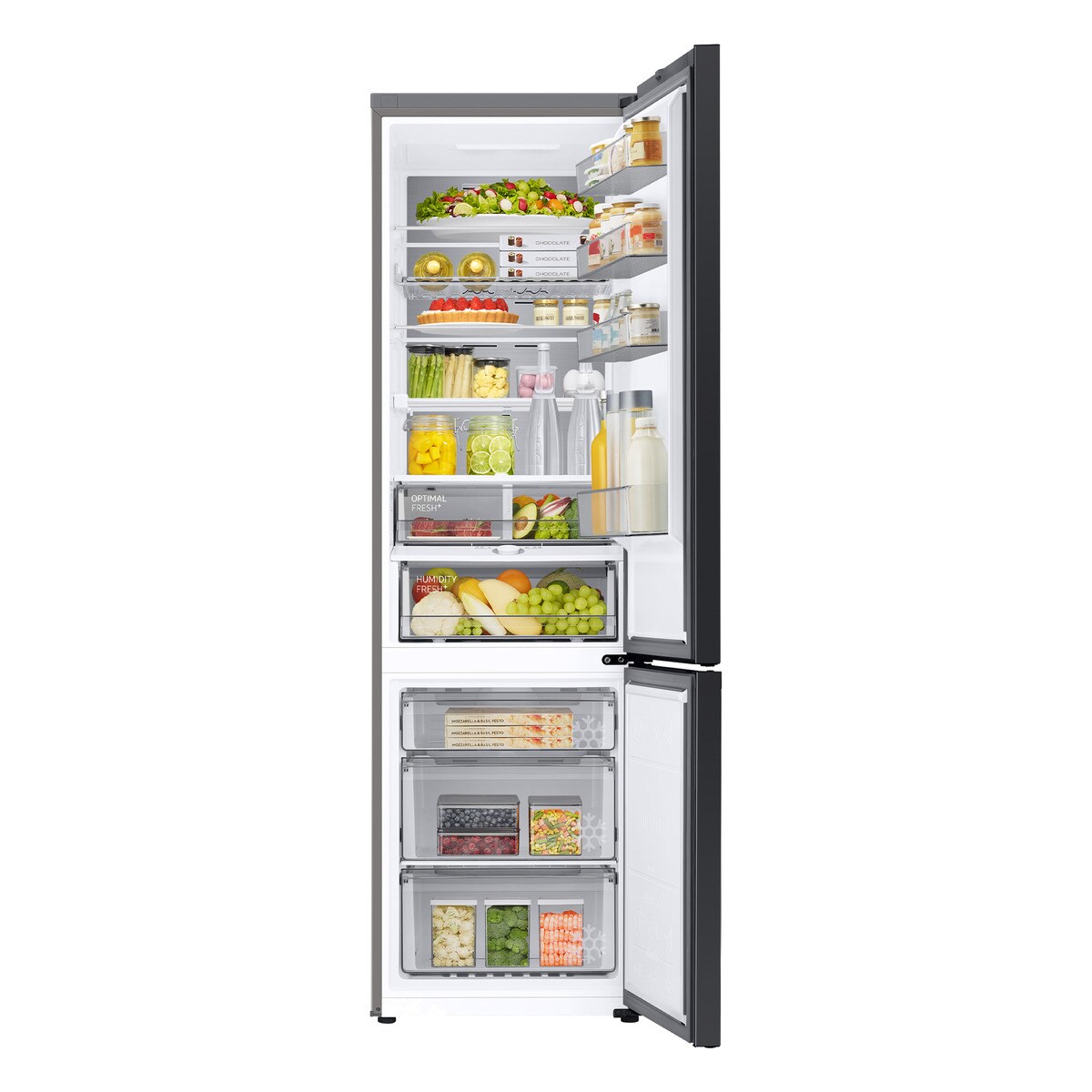 Frigorífico Combinado Samsung Bespoke RB38C7B6AS9 No Frost Wi-Fi de 203 cm - Inox Inox-2