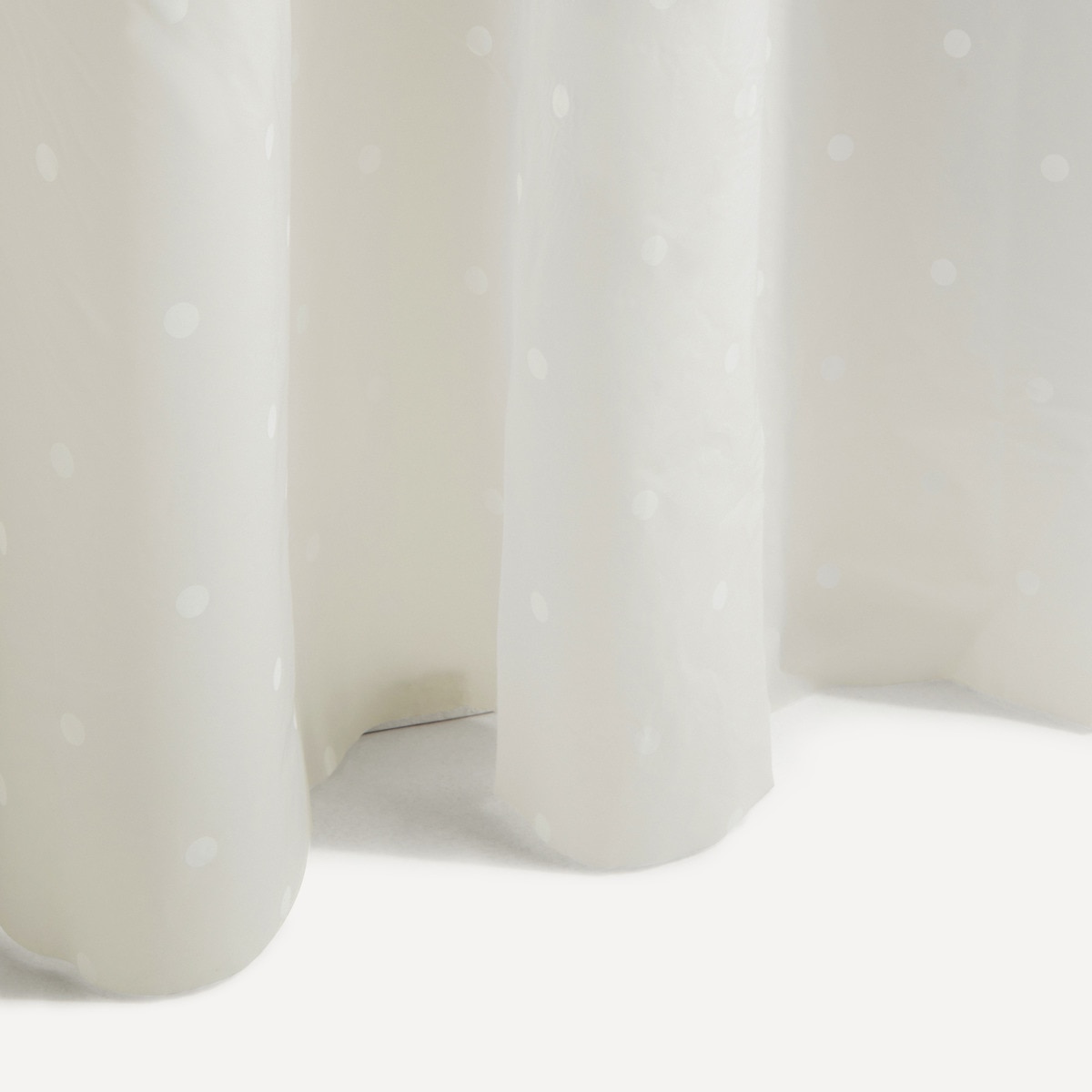 Cortina de baño Dots 22 Basics El Corte Inglés Blanco-3