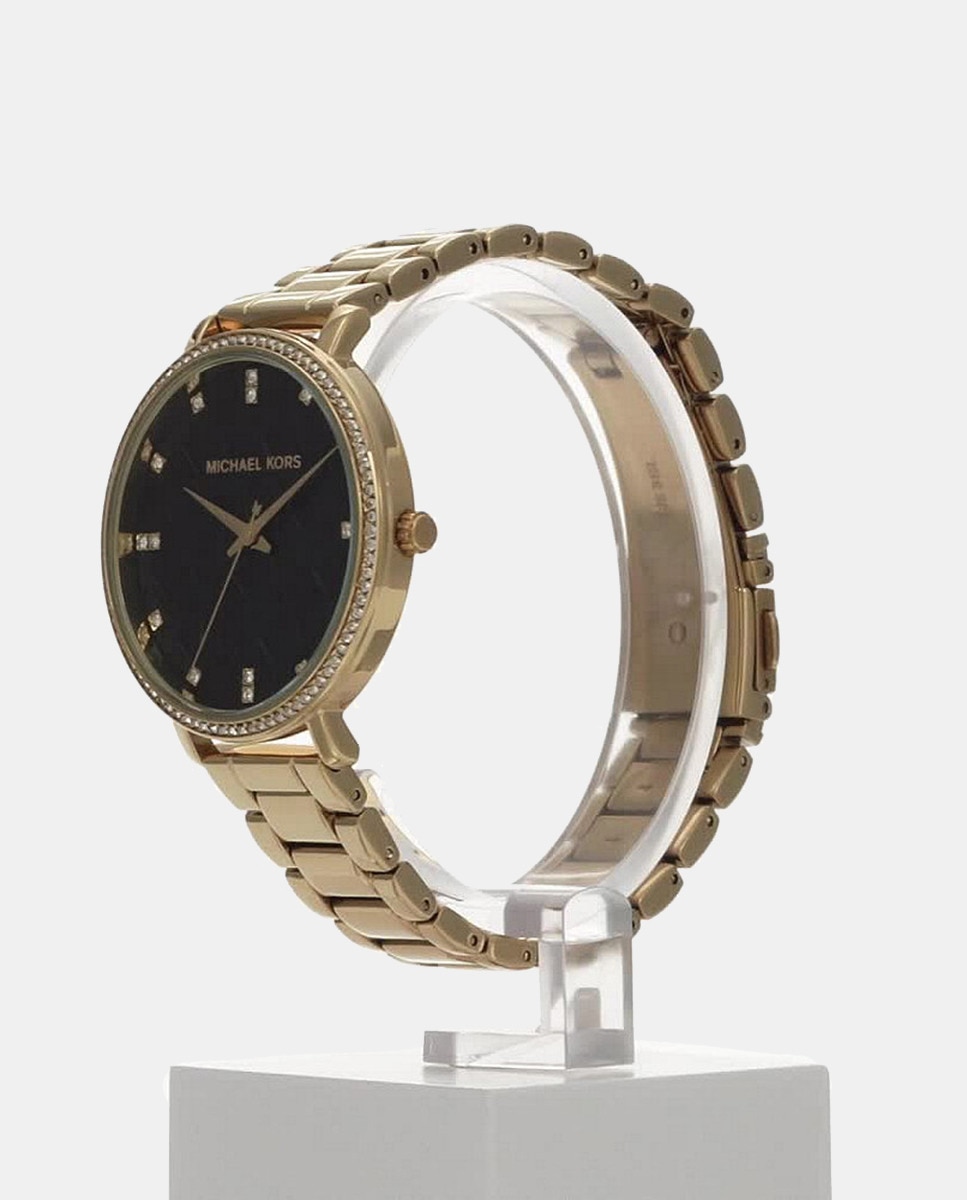 Reloj de mujer Pyper MK4593 de aleación dorado Negro-5