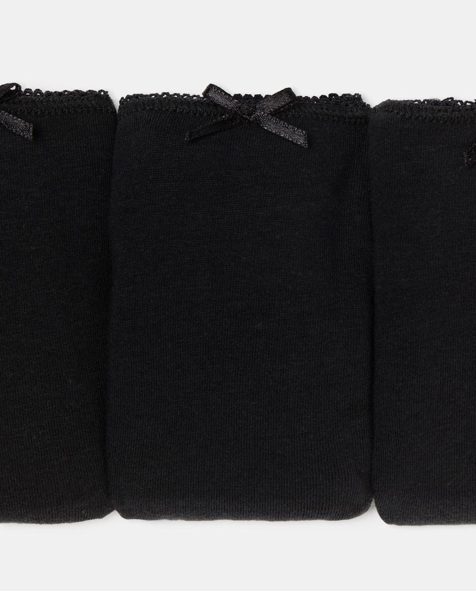 Pack 3 braga algodón Negro-4