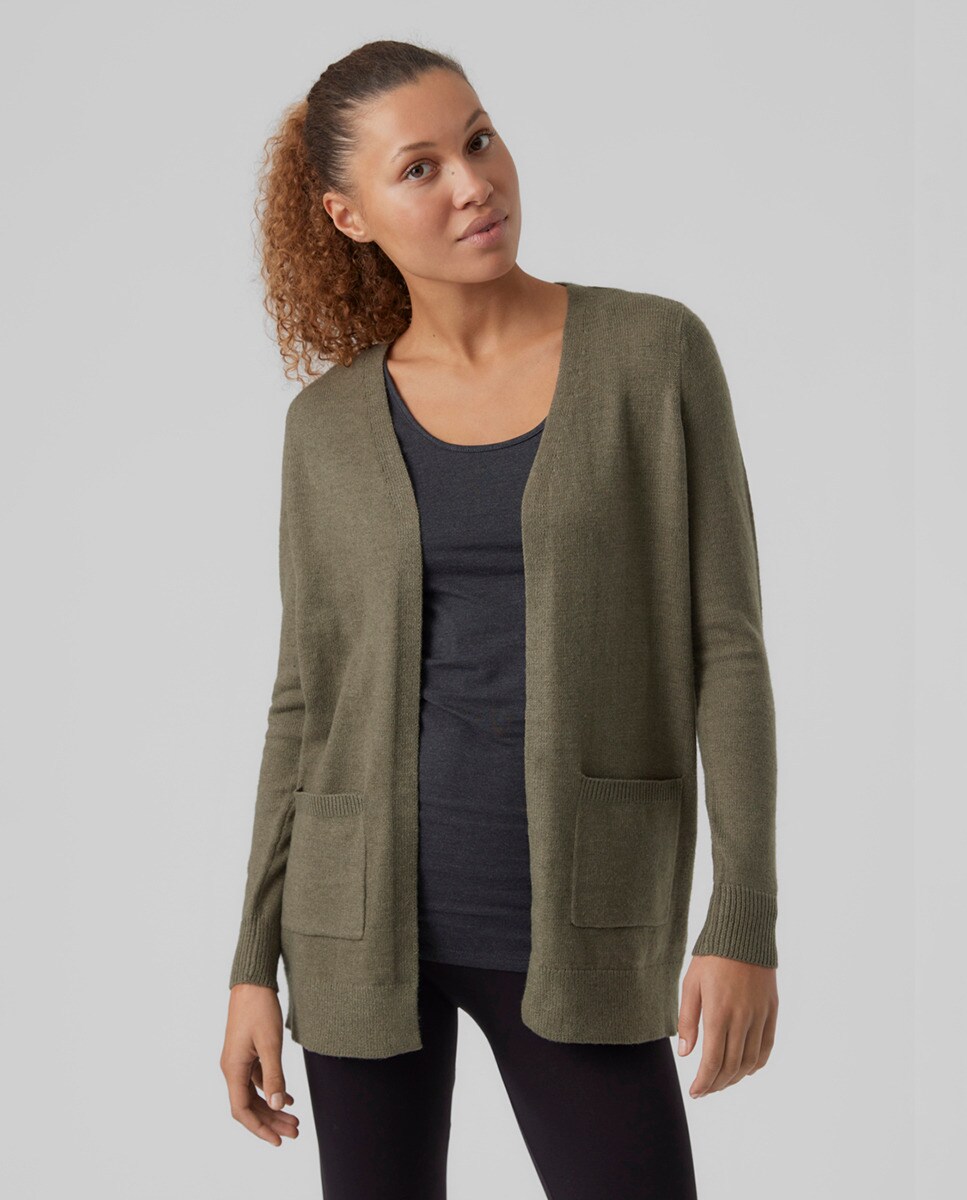 Cardigan regular avec poches