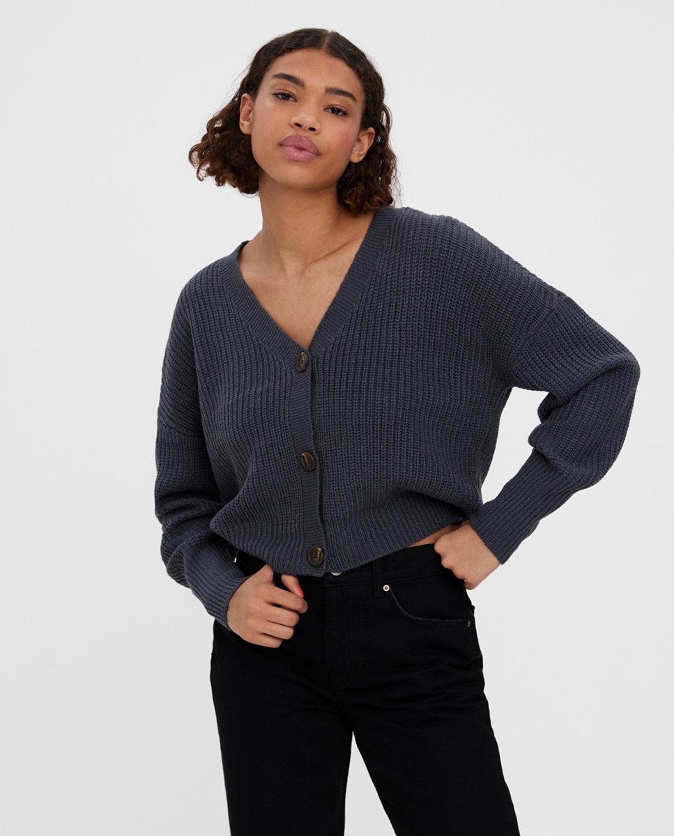 Cardigan à manches longues