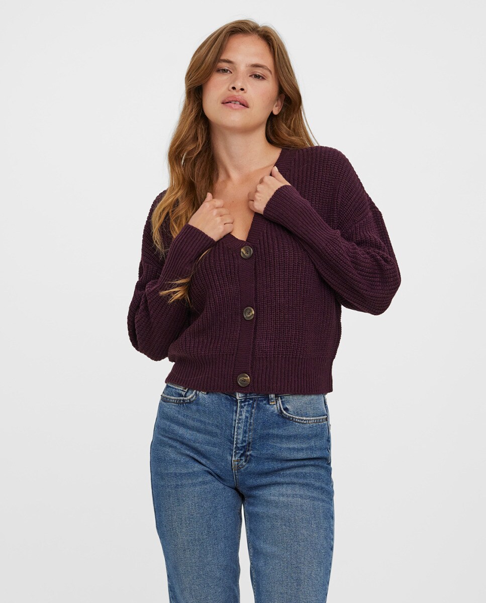 Cardigan à manches longues