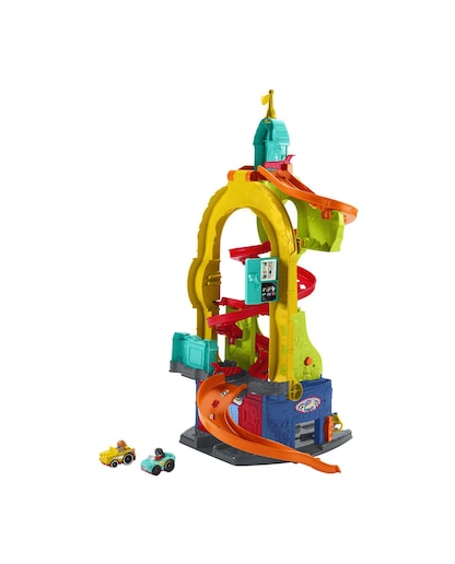Imagen 0 de Ciudad de Cochelandia con coche en Carretera sienta y levanta Little People FISHER-PRICE