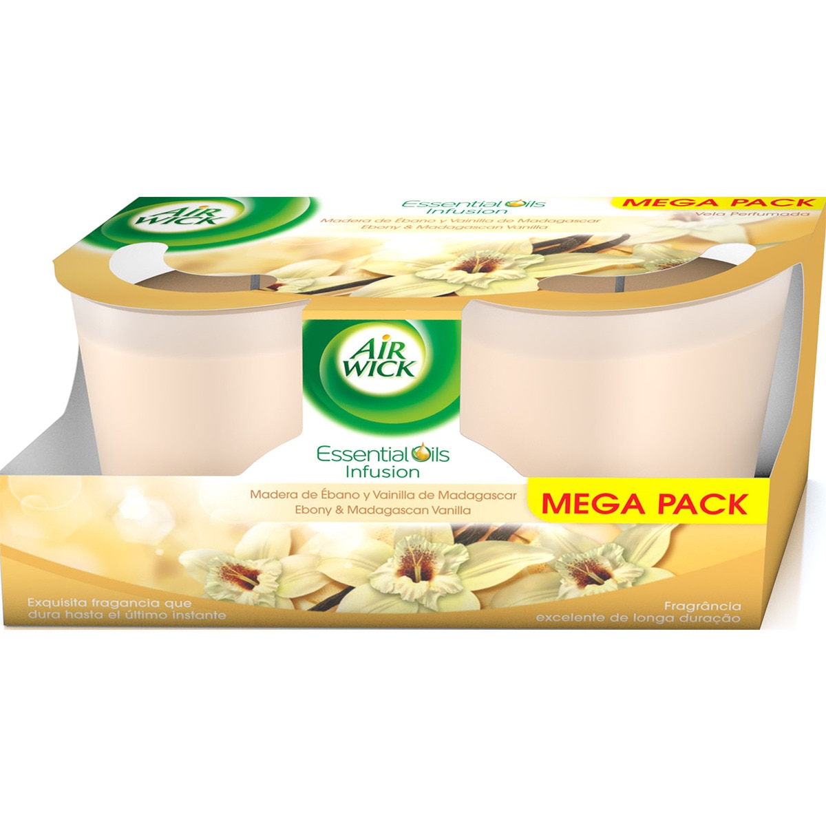 Ambientador Vela Baunilha embalagem 105 g