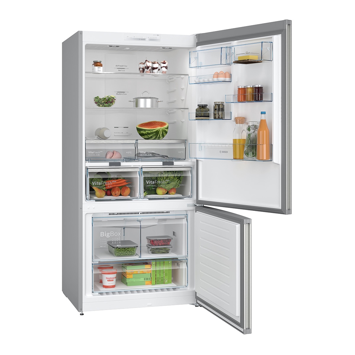 Frigorifico combi Bosch No Frost, capacidad XXL - KGN86VIEA Inox-3