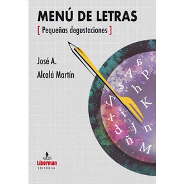 MENÚ DE LETRAS: Pequeñas degustaciones (Bolso) (Capa mole com abas) 1