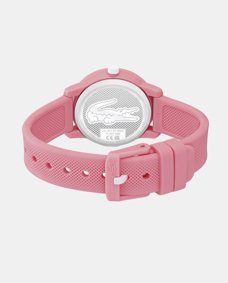 Relógio 12.12 Kids 2030040 de Silicone - Rosa Rosa-2