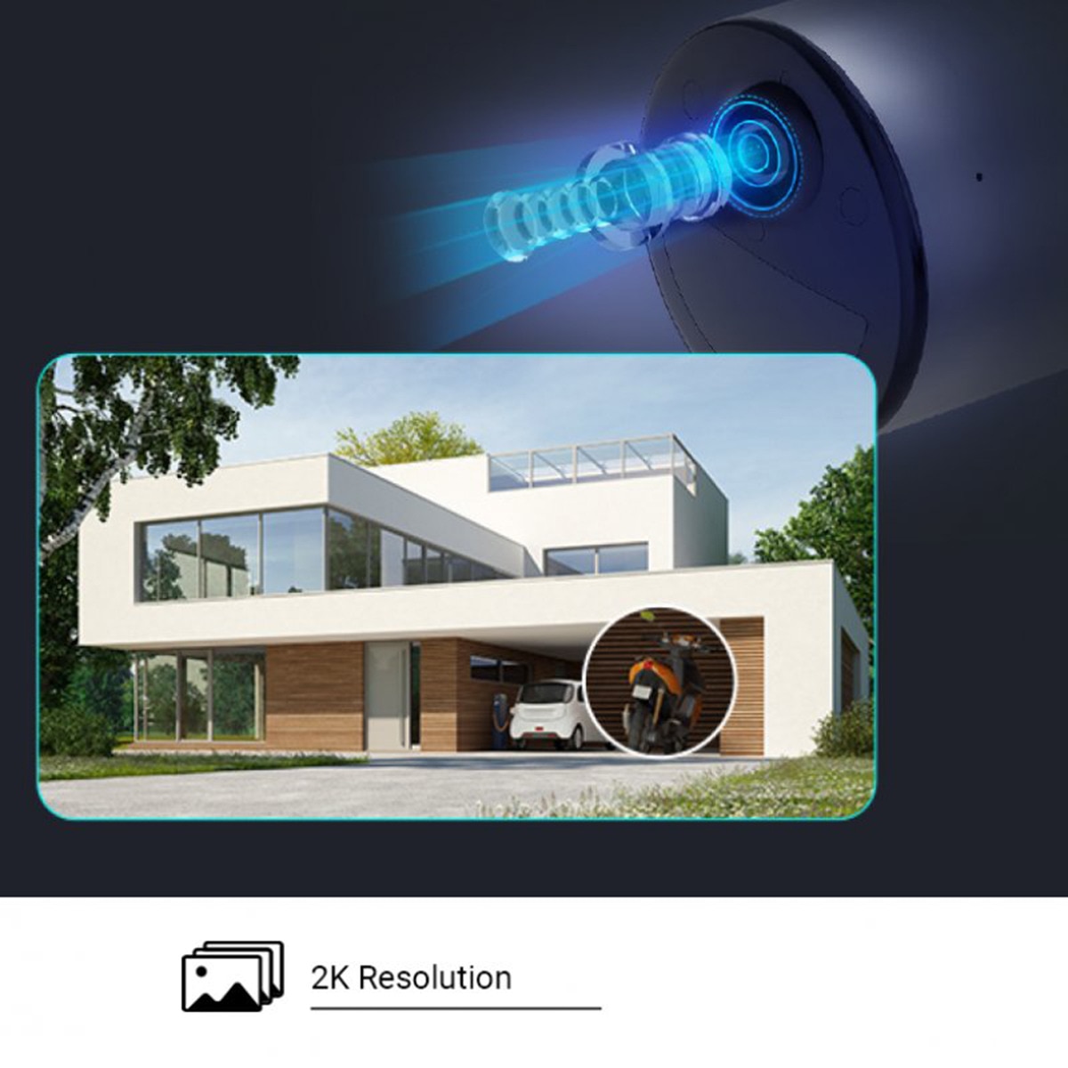 Cámara de vigilancia Wi-fi exterior Ezviz EB3 2K Negro-5