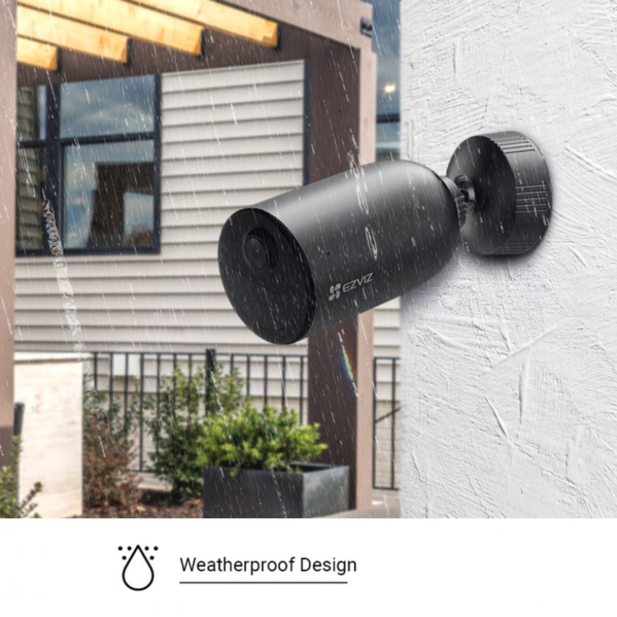 Cámara de vigilancia Wi-fi exterior Ezviz EB3 2K Negro-6