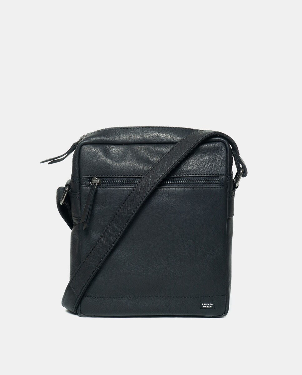 Sac à bandoulière à fermeture zippé