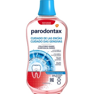 enjuague bucal Cuidado de encías 0% alcohol sabor intenso bote 500 ml - Parodontax