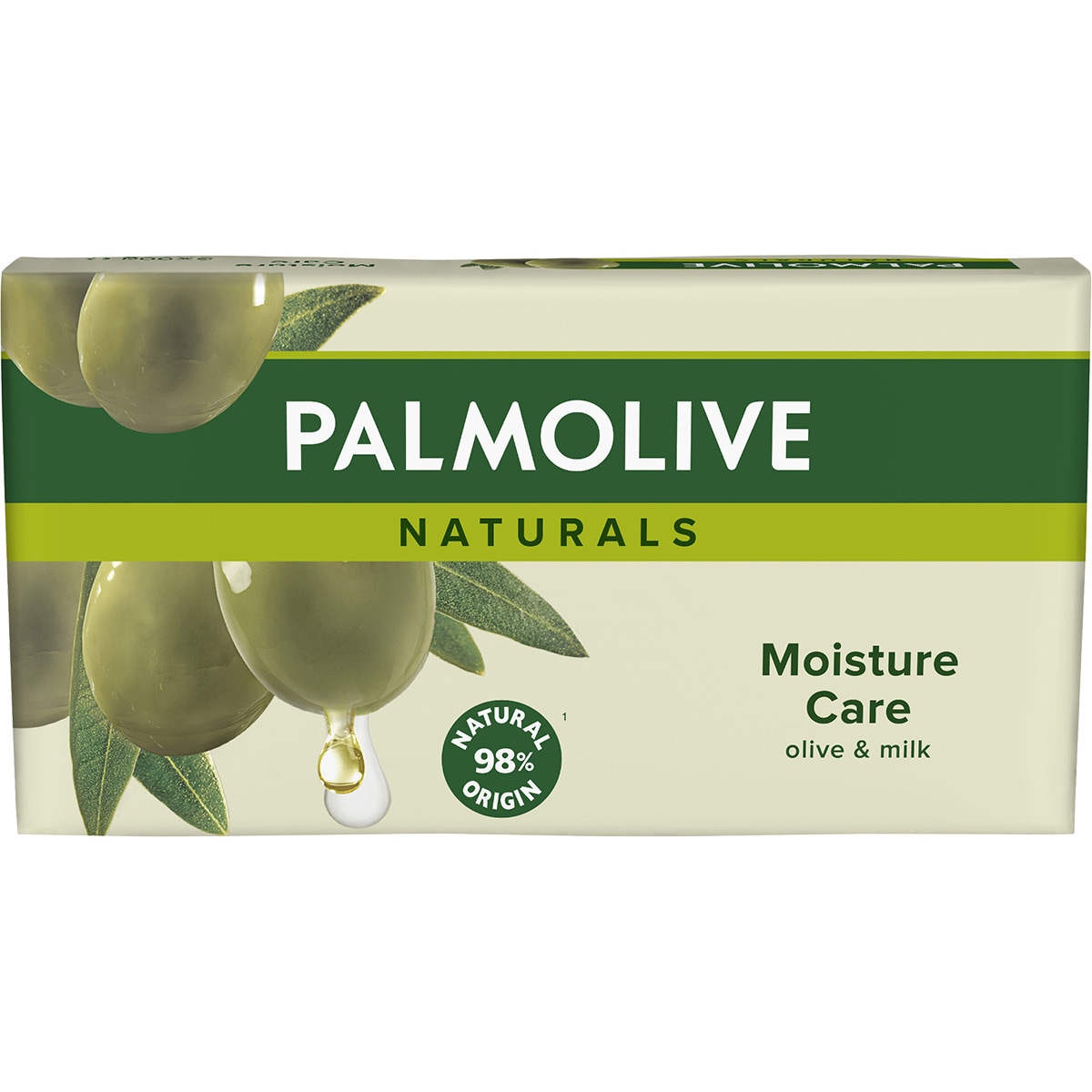 Naturals jabón en pastilla Moisture Care con oliva y leche pack 3 unidades 90 g