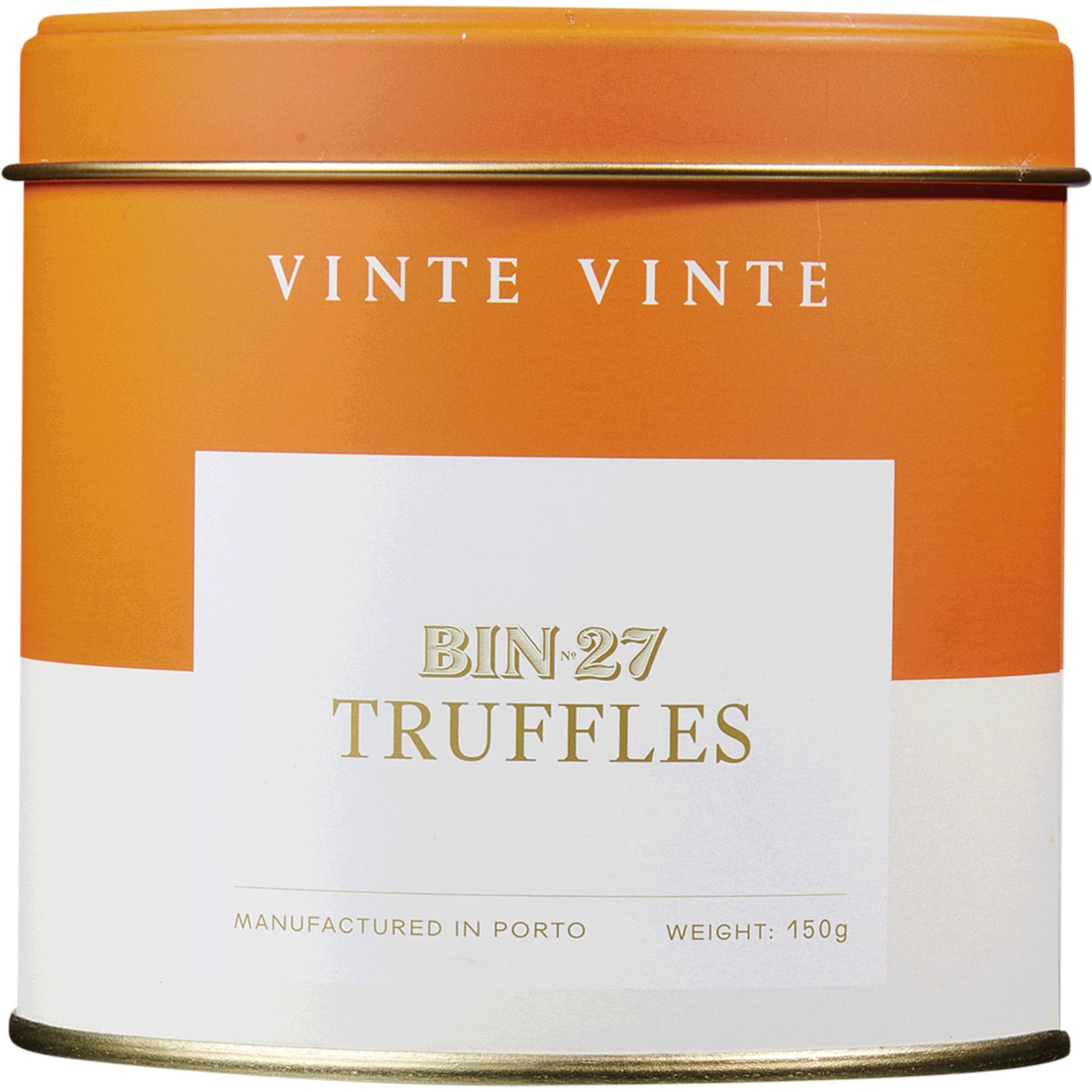 Trufas de Chocolate com Vinho do Porto lata 150 g