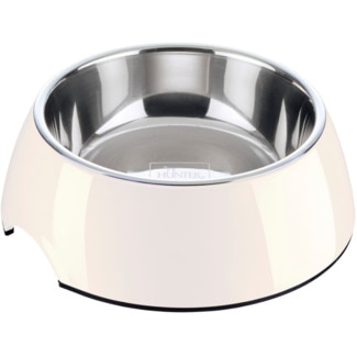 Comedouro para Cão Melamina Branco 18 cm embalagem 1 unidade - Hunter