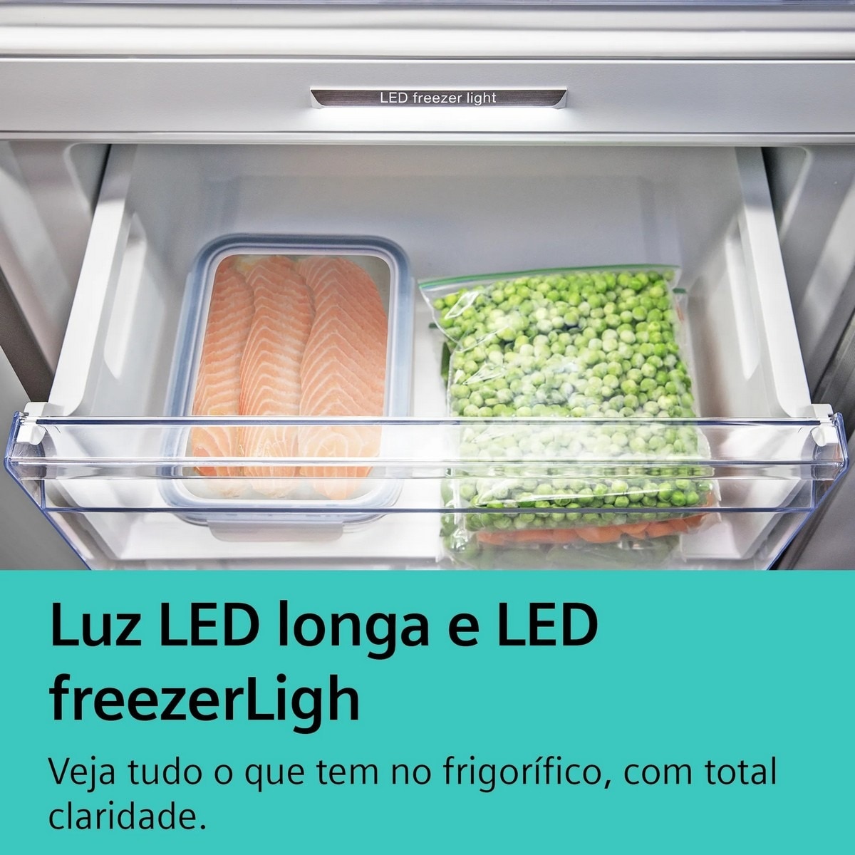 Frigorífico Combinado Siemens iQ500 KG49NAIBT No Frost HyperFresh de 203 cm - Inox-Easyclean Inox-7