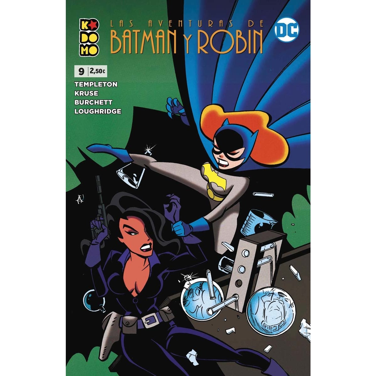 Las aventuras de Batman y Robin núm. 09 (Capa mole) 1