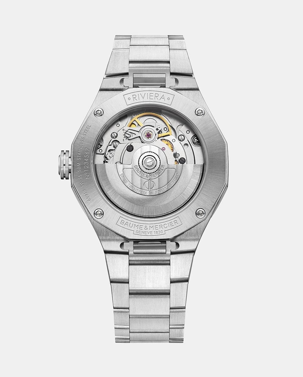 Reloj de mujer Riviera M0A10661 automático de titanio negro Negro Baume & Mercier Negro-2