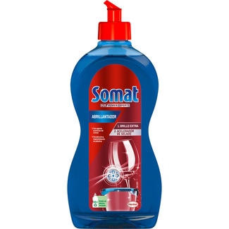 abrillantador para lavavajillas líquido + secado extra botella 500 ml - Somat