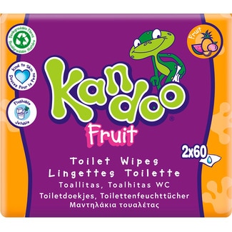 Toalhitas Rrefrescantes embalagem 120 unidades - Kandoo