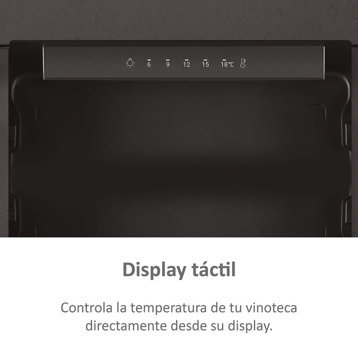 Vinoteca Haier para 33 botellas - Series 3 HWS33GG Negro-8
