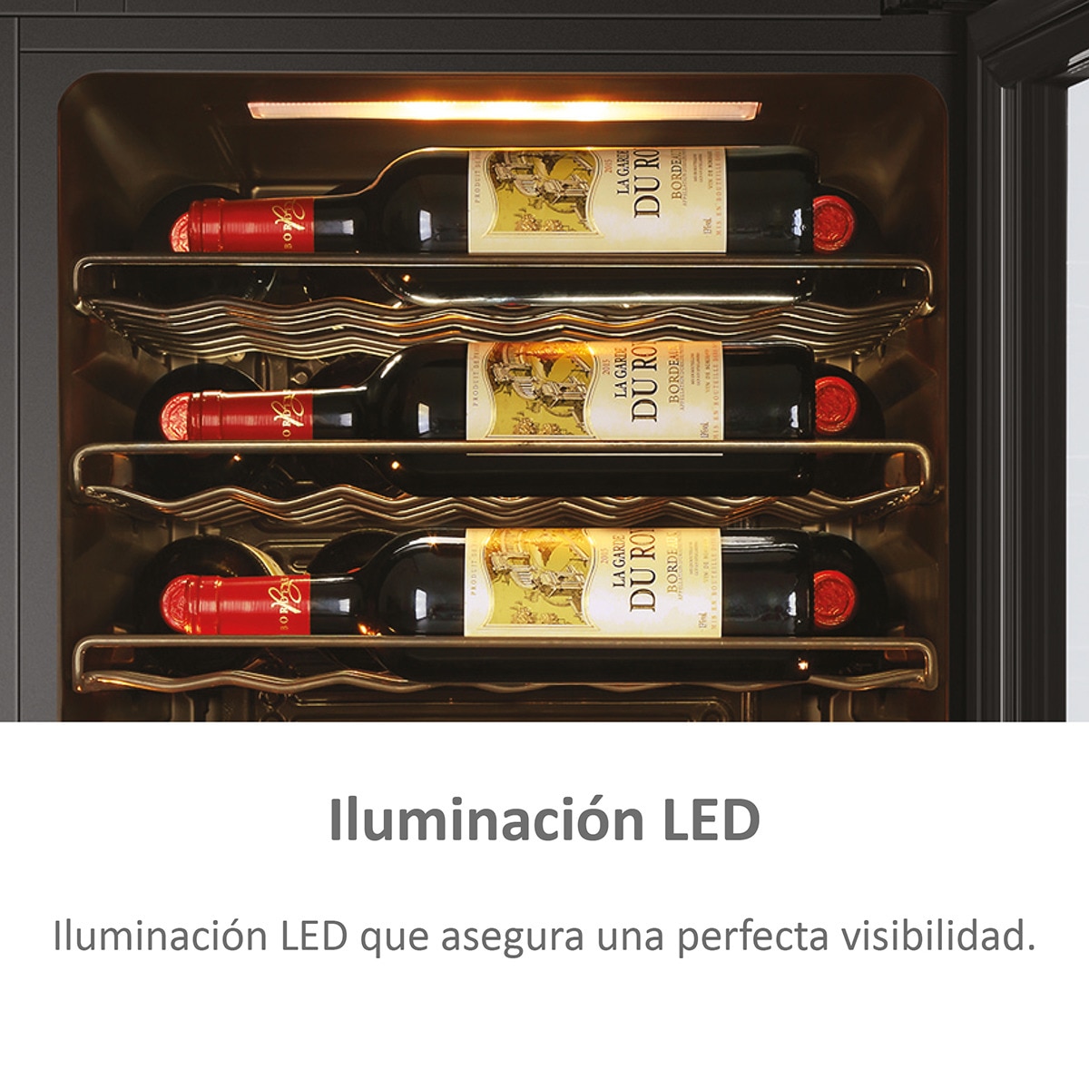 Vinoteca Haier para 49 botellas Wifi - Series 3 HWS49GAE Negro-11
