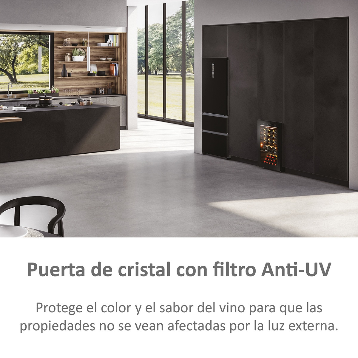 Vinoteca Haier para 49 botellas Wifi - Series 3 HWS49GAE Negro-13