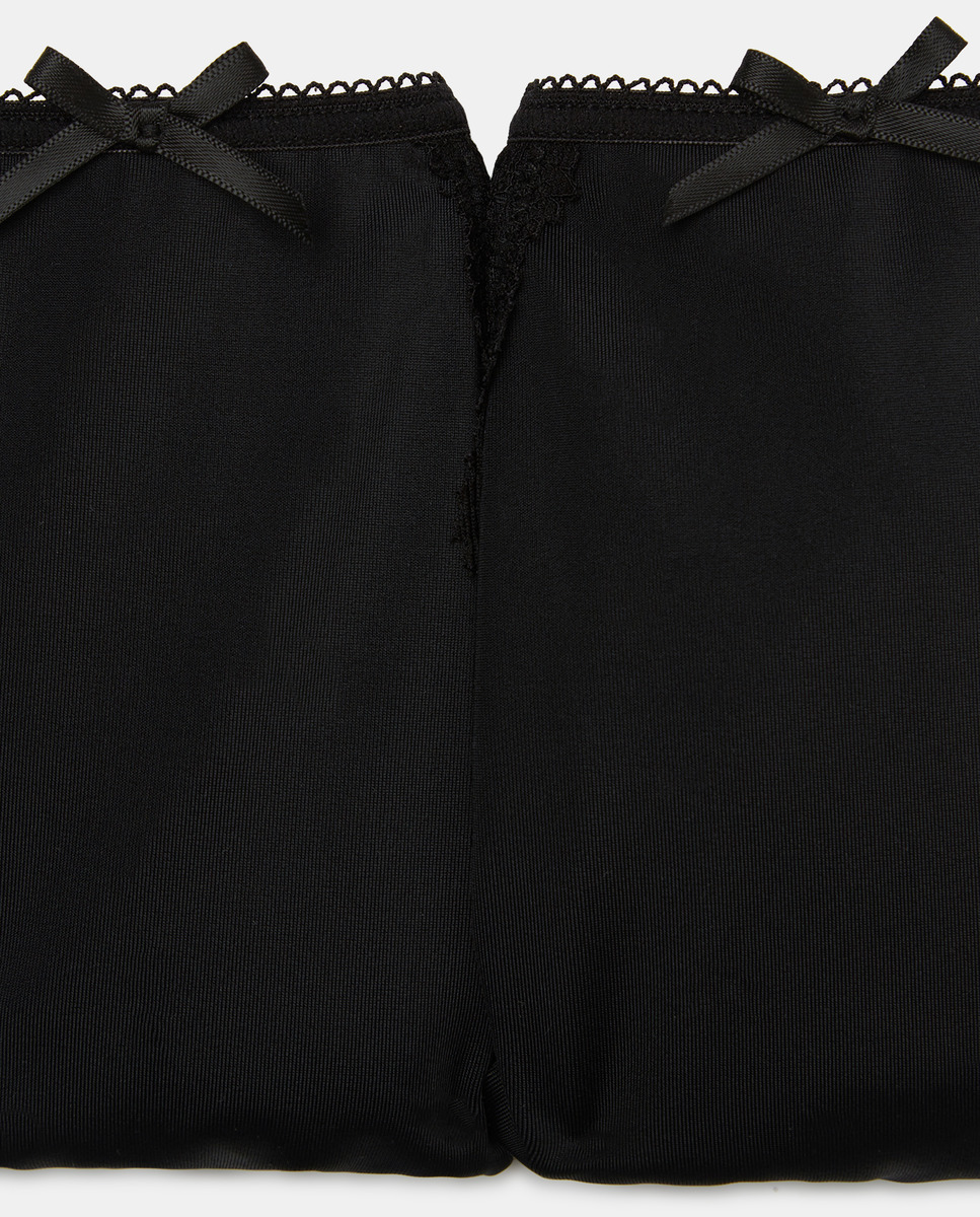 Pack 2 bragas señora Negro-4