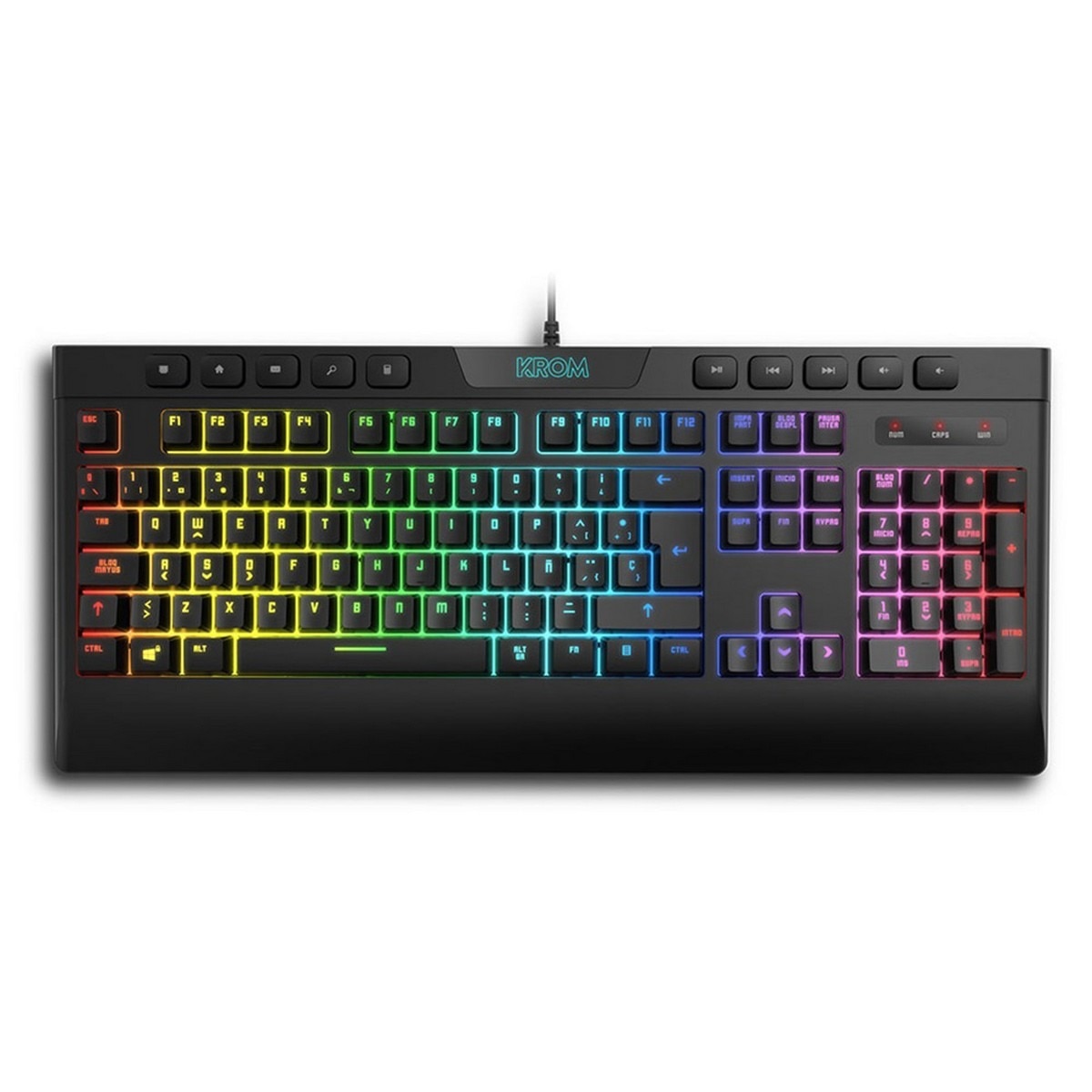 Kit Teclado + Rato Krom Kalyos RGB PT 4