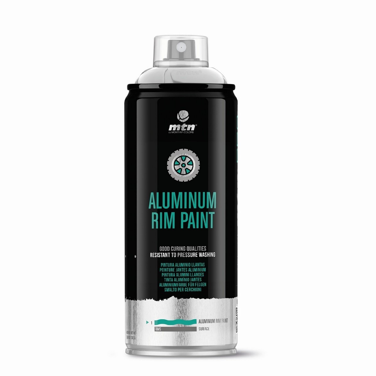 Spray de Tinta de Alumínio para Jantes - 400 ml 1