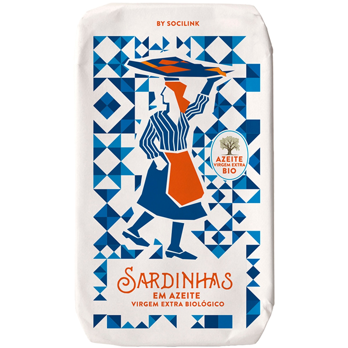 Sardinhas em Azeite Virgem Biológico embalagem 120 g