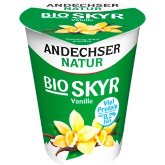 Iogurte Proteína Magro de Baunilha Bio embalagem 400 g - Andechser