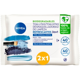 Toalhitas de LImpeza Refrescantes embalagem 40 unidades - Nivea